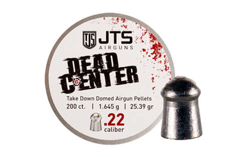 Airguns JTS Group Dead Center JTS .22 CAL 25GR DOMED 200CT • Model: Dead Center